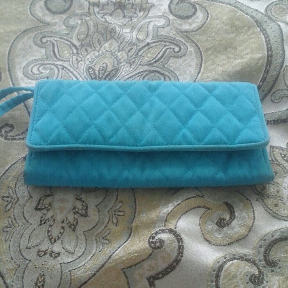 Vera bradley teal wallet